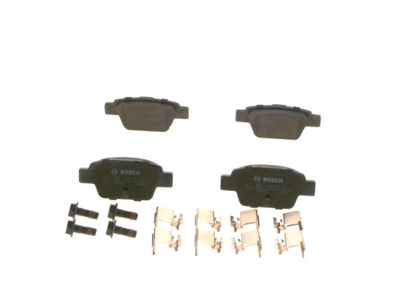 Placute frana -> ALFA ROMEO MITO (955_) 1.3 MultiJet (955AXT1A, 955AYA1A) diesel 80 cai -> BOSCH 0 986 494 030