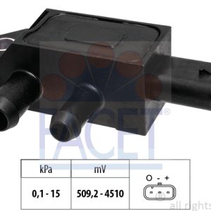 Senzor presiune gaze evacuare -> ALFA ROMEO GIULIA (952_) 2.2 D (952AGA250, 952AGM250, 952ASM2, 952ASA2) diesel 136 cai -> FACET 10.3406