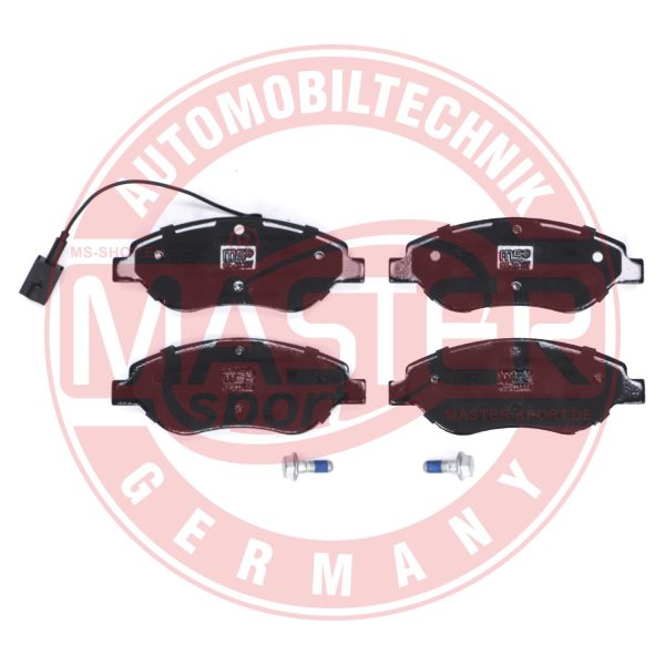 Placute frana -> ALFA ROMEO MITO (955_) 1.3 MultiJet (955AXT1A, 955AYA1A) diesel 80 cai -> MASTERSPORT GERMANY 13046039842N-SET-MS