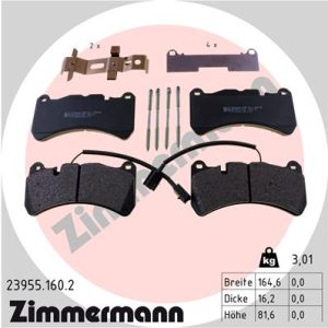 Placute frana -> ALFA ROMEO GIULIA (952_) 2.9 Quadrifoglio (952AAM24) benzina 510 cai -> ZIMMERMANN 23955.160.2