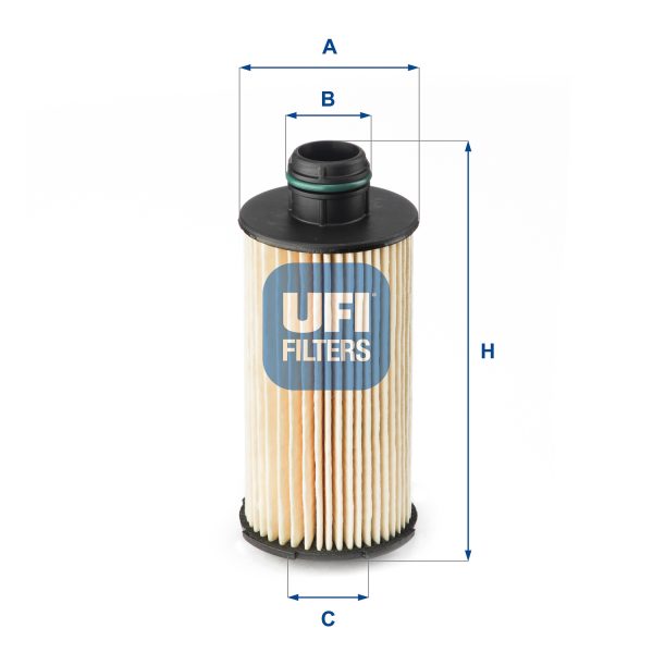 Filtru ulei -> ALFA ROMEO STELVIO (949_) 2.2 D (949.AXD1A) diesel 150 cai -> UFI 25.160.00