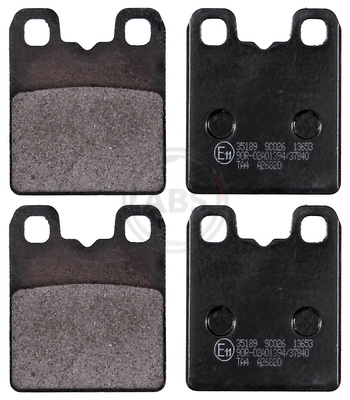 Set placute de frana frana de parcare cu disc -> ALFA ROMEO STELVIO (949_) 2.9 Q4 (949.AXG2A, 949.AXH2A, 949.AXS2A) benzina 510 cai -> ABS 35189