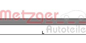 Furtun frana -> ALFA ROMEO MITO (955_) 1.3 MultiJet (955AXT1A) diesel 84 cai -> METZGER 4110318