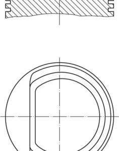 Piston -> ALFA ROMEO MITO (955_) 1.4 (955.AXB1B, 955.AXU1A) benzina 78 cai -> MAHLE ORIGINAL 010 29 01