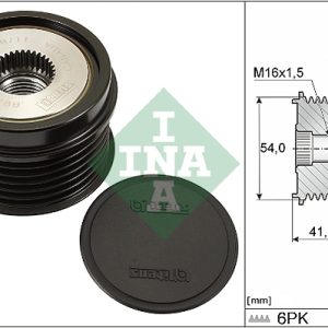 Fulie alternator -> ALFA ROMEO MITO (955_) 1.3 MultiJet (955AXH1B, 955AXT1A) diesel 90 cai -> INA 535 0192 10