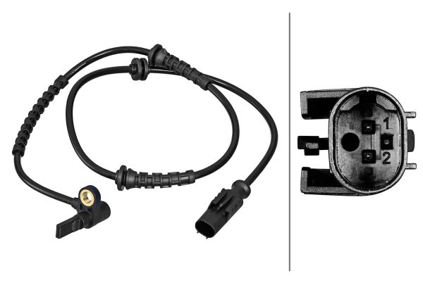 Senzor turatie roata -> ALFA ROMEO MITO (955_) 1.3 MultiJet (955AXT1A, 955AYA1A) diesel 80 cai -> HELLA 6PU 358 217-241