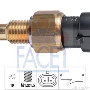 Comutator lampa marsalier -> ALFA ROMEO MITO (955_) 1.3 MultiJet (955AXT1A, 955AYA1A) diesel 80 cai -> FACET 7.6249