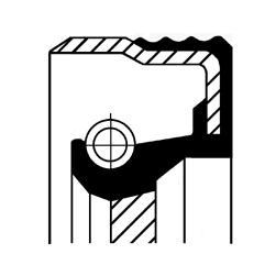 Simering arbore cotit -> ALFA ROMEO GIULIA (105_) 1600 Super (115) benzina 103 cai -> CORTECO 12012068B