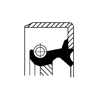 Simering cutie automata -> ALFA ROMEO GIULIA GT (105_) 1300 Super benzina 87 cai -> CORTECO 12011295B