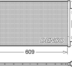 Condensator climatizare -> ALFA ROMEO GIULIA (952_) 2.2 D (952AGA250, 952AGM250, 952ASM2, 952ASA2) diesel 136 cai -> DENSO DCN09004