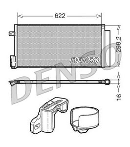 Condensator climatizare -> ALFA ROMEO MITO (955_) 1.3 MultiJet (955AXT1A) diesel 84 cai -> DENSO DCN13110