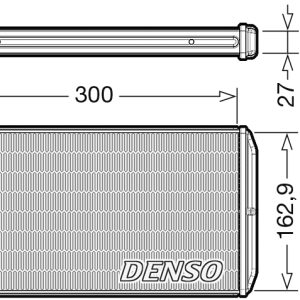 Schimbator caldura incalzire habitaclu -> ALFA ROMEO STELVIO (949_) 2.0 Q4 (949.AXR2A) benzina 250 cai -> DENSO DRR01002