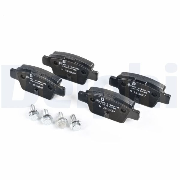 Placute frana -> ALFA ROMEO MITO (955_) 1.3 MultiJet (955AXH1B, 955AXT1A) diesel 90 cai -> DELPHI LP1719