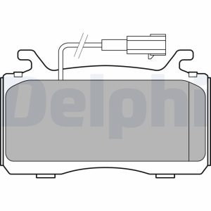 Placute frana -> ALFA ROMEO GIULIA (952_) 2.2 D (952AGA250, 952AGM250, 952ASM2, 952ASA2) diesel 136 cai -> DELPHI LP3310