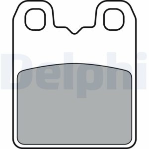 Set placute de frana frana de parcare cu disc -> ALFA ROMEO GIULIA (952_) 2.9 Quadrifoglio (952AAM24) benzina 510 cai -> DELPHI LP3382