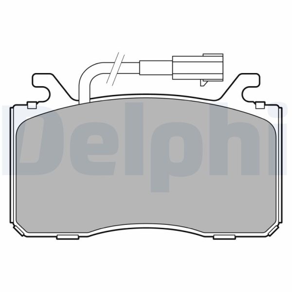 Placute frana -> ALFA ROMEO STELVIO (949_) 2.9 Q4 (949.AXG2A, 949.AXH2A, 949.AXS2A) benzina 510 cai -> DELPHI LP3435