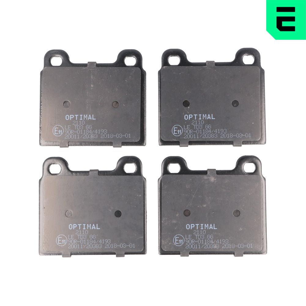 Placute frana -> ALFA ROMEO GIULIA (105_) 1600 Super (105,14) benzina 97 cai -> OPTIMAL BP-02110