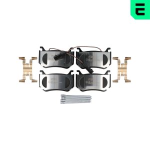 Placute frana -> ALFA ROMEO GIULIA (952_) 2.9 Quadrifoglio (952AAM24) benzina 510 cai -> OPTIMAL BP-12967