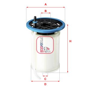 Filtru combustibil -> ALFA ROMEO STELVIO (949_) 2.2 D (949.AXD1A) diesel 150 cai -> SOFIMA S 0H2O NE