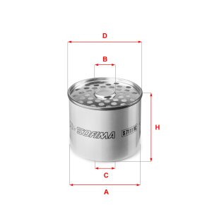 Filtru combustibil -> ALFA ROMEO GIULIA (105_) 1.8 D diesel 52 cai -> SOFIMA S 7111 NC