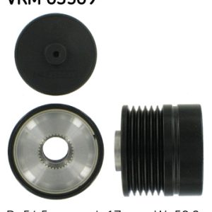 Fulie alternator -> ALFA ROMEO MITO (955_) 1.3 MultiJet (955AXH1B, 955AXT1A) diesel 90 cai -> SKF VKM 03509