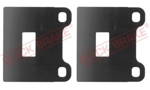 Folie antizgomot placute de frana (suport) -> ALFA ROMEO GIULIA GT (105_) 1300 Super benzina 87 cai -> QUICK BRAKE W1214