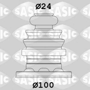 Ansamblu burduf articulatie planetara AUDI A4 B6 (8E2) 1.8 T quattro benzina 150 cai SASIC 1906022