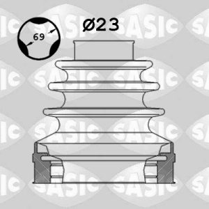 Ansamblu burduf articulatie planetara AUDI A3 Sportback (8PA) 3.2 V6 quattro benzina 250 cai SASIC 1906024