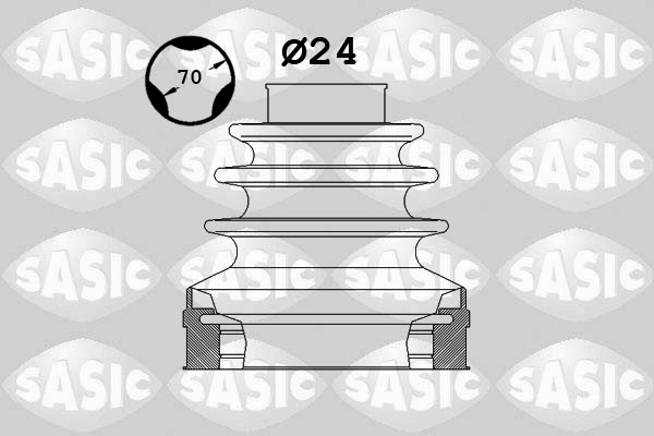 Ansamblu burduf articulatie planetara AUDI A4 B7 Avant (8ED) 3.0 TDI quattro diesel 204 cai SASIC 1906025