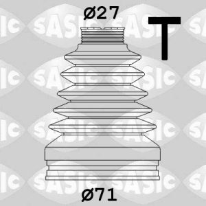 Ansamblu burduf articulatie planetara AUDI A3 (8L1) 1.8 T benzina 180 cai SASIC 1906032