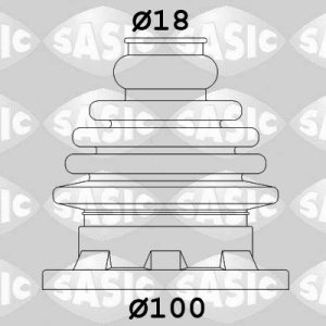 Ansamblu burduf articulatie planetara AUDI A3 (8L1) 1.9 TDI diesel 90 cai SASIC 1906034