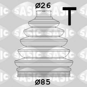 Ansamblu burduf articulatie planetara AUDI A3 (8L1) 1.9 TDI diesel 100 cai SASIC 1906038