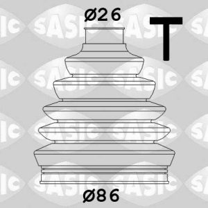 Ansamblu burduf articulatie planetara AUDI A4 B5 Avant (8D5) 2.8 quattro benzina 193 cai SASIC 1906041