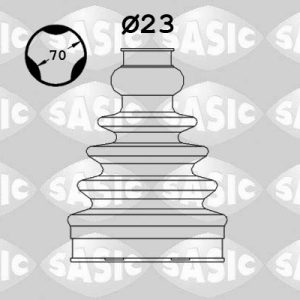 Ansamblu burduf articulatie planetara AUDI A3 (8L1) 1.8 T benzina 180 cai SASIC 1906108