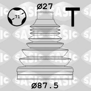 Ansamblu burduf articulatie planetara AUDI A4 B8 (8K2) 3.2 FSI quattro benzina 265 cai SASIC 1906131