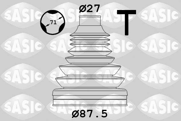 Ansamblu burduf articulatie planetara AUDI A4 B8 Avant (8K5) 2.0 TFSI quattro benzina 211 cai SASIC 1906131