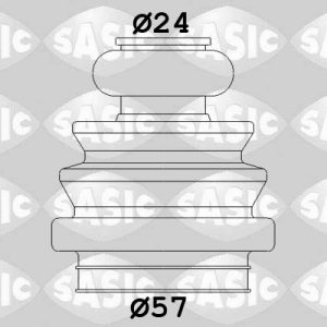 Ansamblu burduf articulatie planetara AUDI A3 (8L1) 1.8 T quattro benzina 180 cai SASIC 1906152