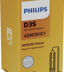 Bec far faza lunga AUDI A3 Sportback (8PA) 2.0 TFSI benzina 200 cai PHILIPS 42403VIC1