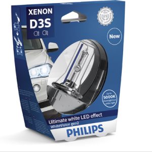 Bec far faza lunga AUDI A4 B8 Avant (8K5) 3.2 FSI quattro benzina 265 cai PHILIPS 42403WHV2S1