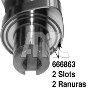 Ax cu came AUDI A3 (8P1) 2.0 TDI diesel 140 cai AMC 666863