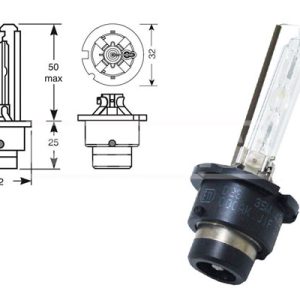 Bec far faza lunga AUDI A3 (8P1) 1.6 FSI benzina 115 cai CARPRISS 70721103