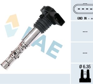 Bobina de inductie AUDI A3 (8L1) S3 quattro benzina 210 cai FAE 80202