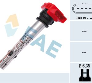 Bobina de inductie AUDI A4 B8 Avant (8K5) 3.2 FSI quattro benzina 265 cai FAE 80248
