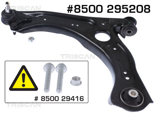 Brat suspensie roata AUDI A1 Sportback (GBA) 30 TFSI benzina 110 cai TRISCAN 8500 295208