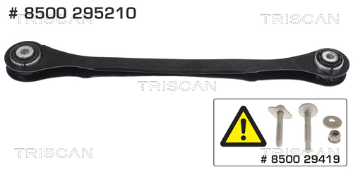 Brat suspensie roata AUDI A4 Allroad B9 (8WH, 8WJ) 50 TDI quattro diesel 286 cai TRISCAN 8500 295210