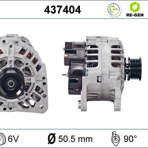 Alternator AUDI A3 (8L1) 1.8 T benzina 180 cai VALEO 437404