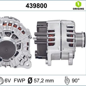 Alternator AUDI A4 B8 (8K2) 3.0 TDI quattro diesel 245 cai VALEO 439800