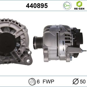 Alternator AUDI A3 (8P1) 1.2 TSI benzina 105 cai VALEO 440895
