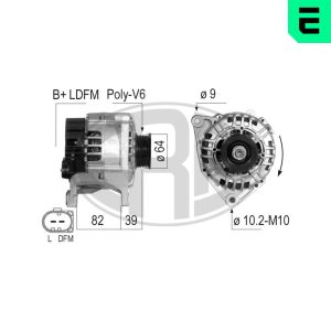Alternator AUDI A4 B6 Cabriolet (8H7) 3.0 quattro benzina 220 cai ERA 210200A