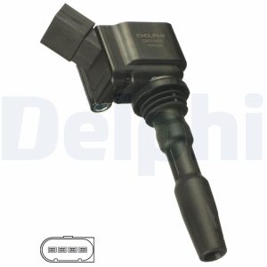 Bobina de inductie AUDI A1 Sportback (8XA, 8XF) 1.4 TFSI benzina 140 cai DELPHI GN10631-12B1